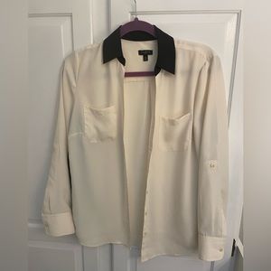 Two tone Talbots blouse